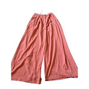 NWT Champagne & Strawberry Peachy Women's Wide Leg Baggy Pants Nordstrom Beachy